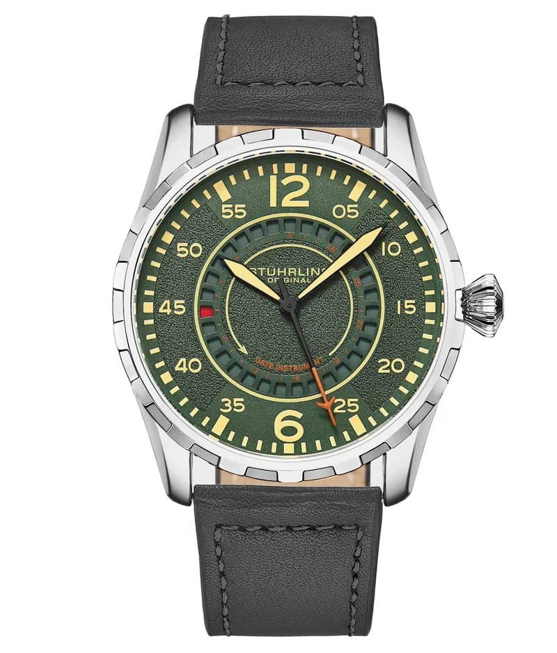 Stührling 4002 Quartz 44mm Aviator
