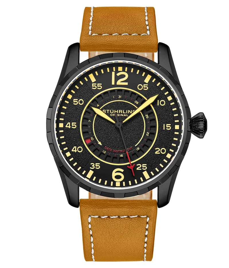 Stührling 4002 Quartz 44mm Aviator