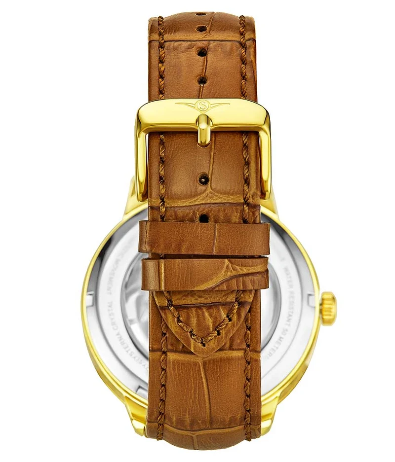 Stührling Precision Masterpiece 3925 Automatic Skeleton 40mm