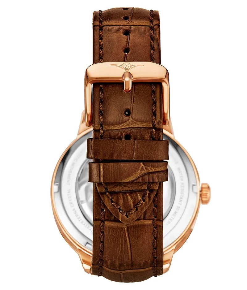 Stührling Precision Masterpiece 3925 Automatic Skeleton 40mm