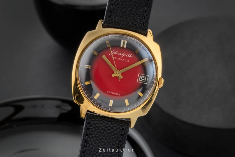 Glashütte Spezimatic gilt-brass automatic men's watch Vintage [2600555]