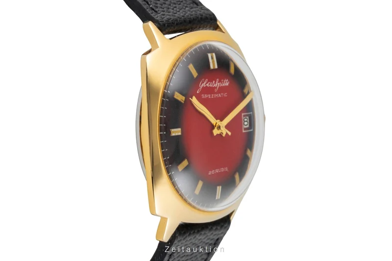 Glashütte Spezimatic gilt-brass automatic men's watch Vintage [2600555]