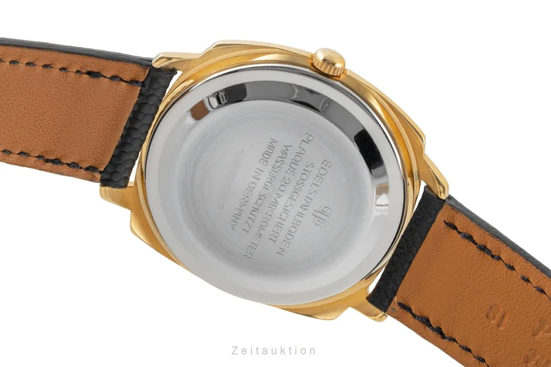 Glashütte Spezimatic gilt-brass automatic men's watch Vintage [2600555]