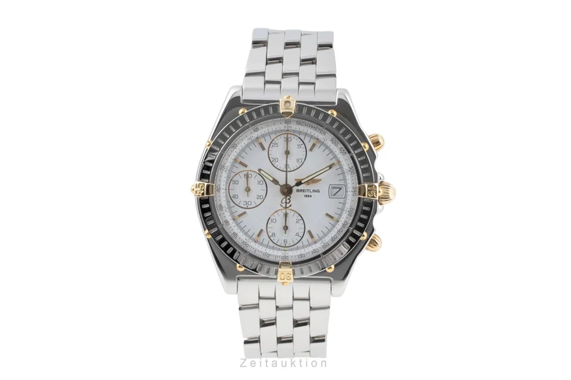 Breitling Chronomat chronograph steel / gold automatic men's watch B13050.1 [2502950]