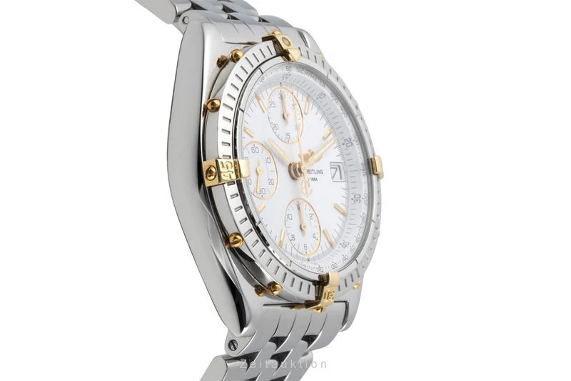 Breitling Chronomat chronograph steel / gold automatic men's watch B13050.1 [2502950]