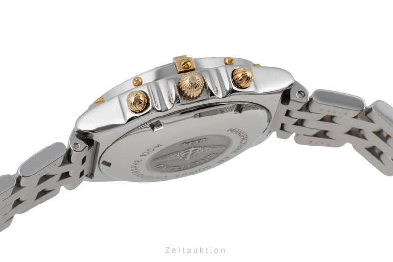 Breitling Chronomat chronograph steel / gold automatic men's watch B13050.1 [2502950]