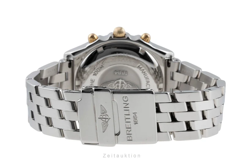 Breitling Chronomat chronograph steel / gold automatic men's watch B13050.1 [2502950]