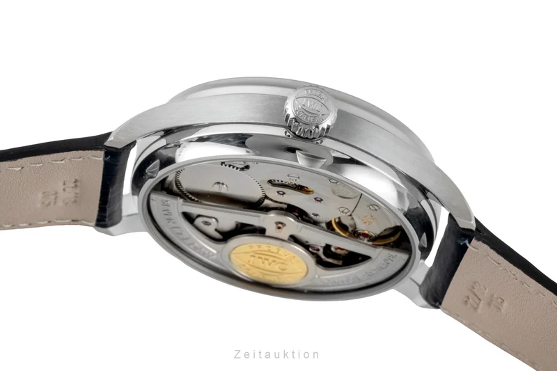 IWC Portugieser steel automatic men's watch IW500107 LP: 14000EUR [2600805]