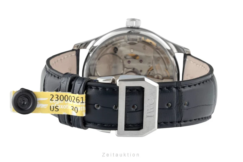 IWC Portugieser steel automatic men's watch IW500107 LP: 14000EUR [2600805]