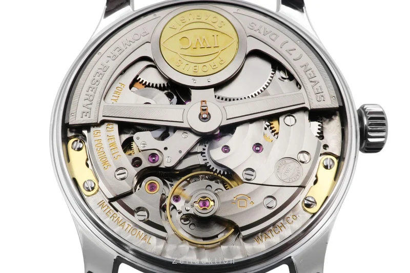 IWC Portugieser steel automatic men's watch IW500107 LP: 14000EUR [2600805]