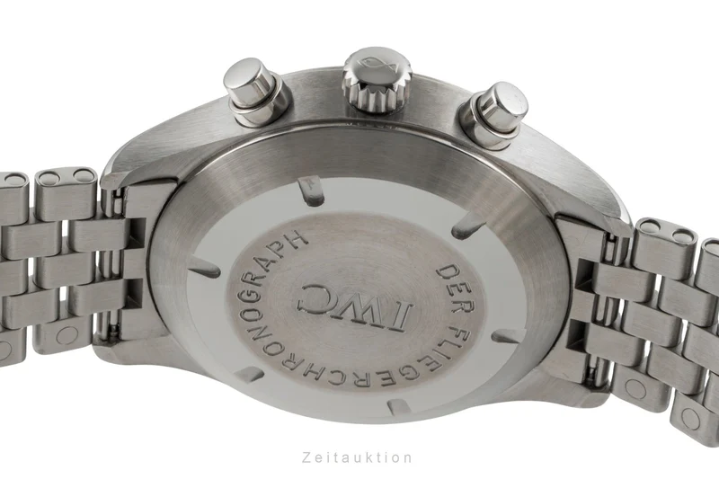 IWC Fliegerchronograph chronograph steel automatic men's watch IW370605 [2600687]