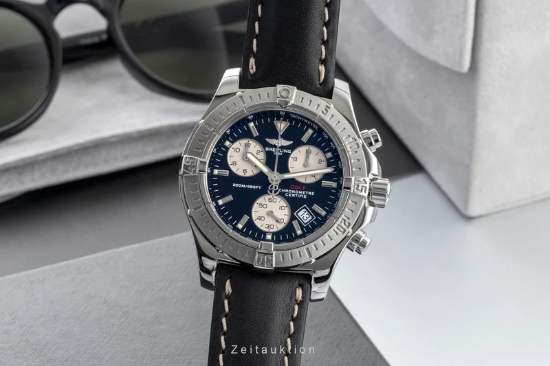 Breitling Colt Chronograph chronograph steel quartz men's watch A73380-018 [2601143]
