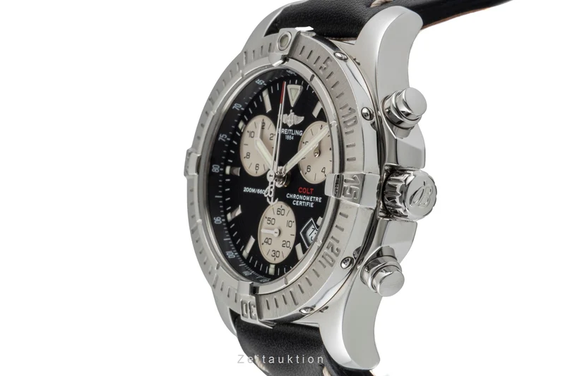 Breitling Colt Chronograph chronograph steel quartz men's watch A73380-018 [2601143]