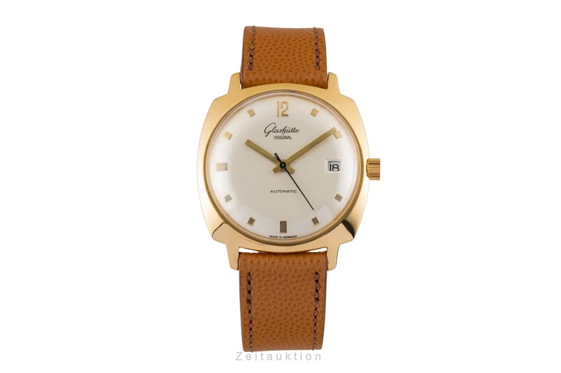 Glashütte Spezimatic gilt-brass automatic men's watch Vintage [2600214]