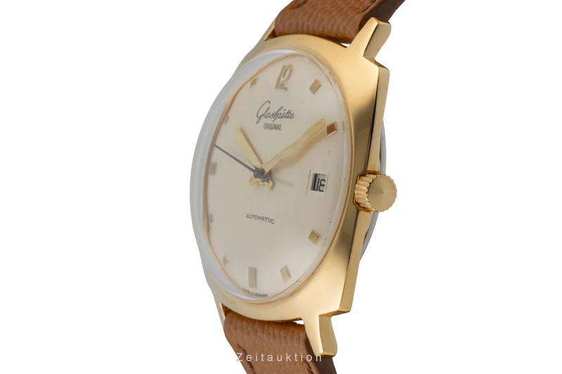 Glashütte Spezimatic gilt-brass automatic men's watch Vintage [2600214]