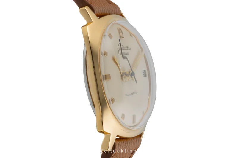 Glashütte Spezimatic gilt-brass automatic men's watch Vintage [2600214]