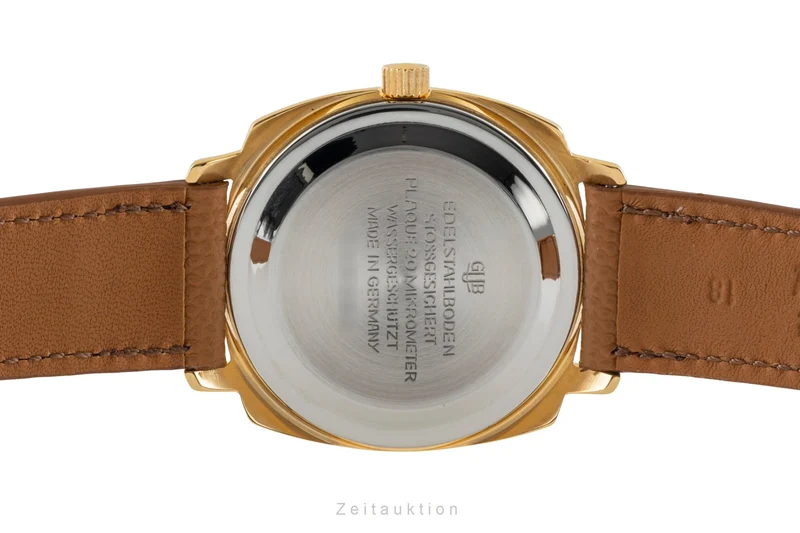 Glashütte Spezimatic gilt-brass automatic men's watch Vintage [2600214]