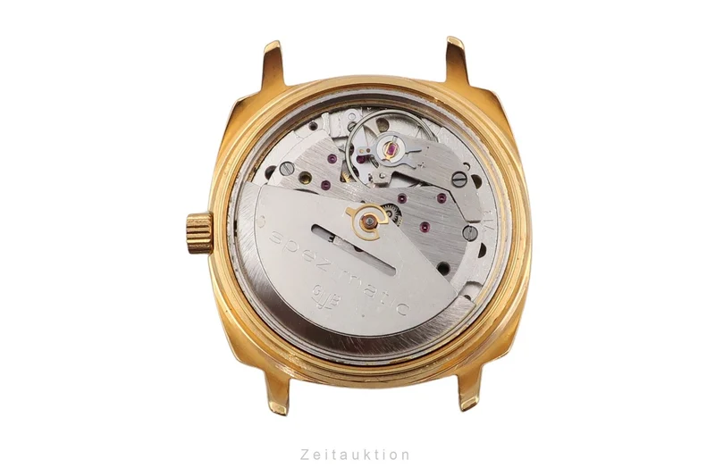 Glashütte Spezimatic gilt-brass automatic men's watch Vintage [2600214]