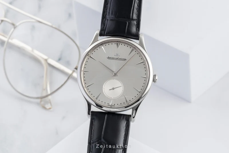 Jaeger LeCoultre Master Ultra Thin steel automatic men's watch Q1358420 , 174.8.90.S [2601289]