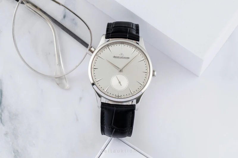 Jaeger LeCoultre Master Ultra Thin steel automatic men's watch Q1358420 , 174.8.90.S [2601289]