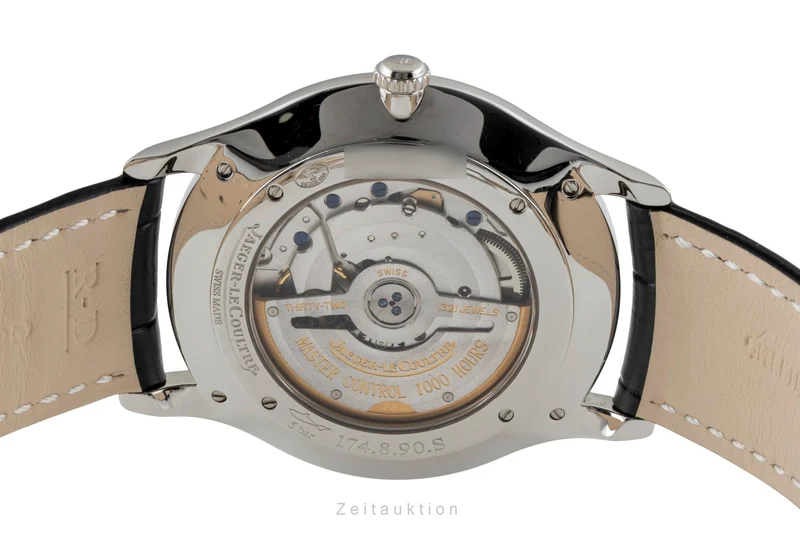 Jaeger LeCoultre Master Ultra Thin steel automatic men's watch Q1358420 , 174.8.90.S [2601289]