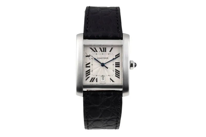 Cartier Tank Francaise steel automatic men's watch W5101755 [2601051]
