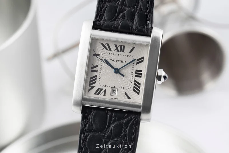 Cartier Tank Francaise steel automatic men's watch W5101755 [2601051]