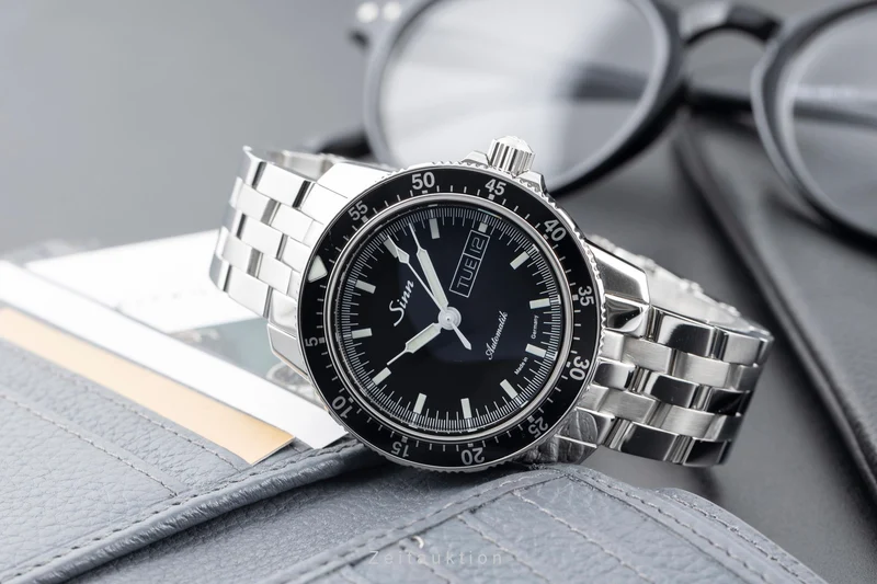 Sinn 104ST steel automatic men's watch 104 St Sa I LP: 0EUR [2601145]