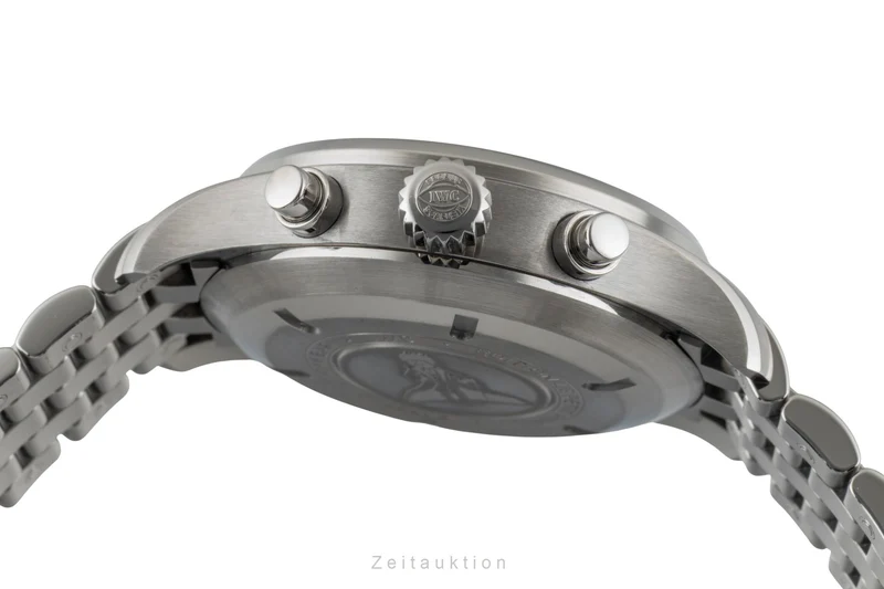 IWC Fliegerchronograph chronograph steel automatic men's watch IW377717 LP: 8800EUR [2601016]