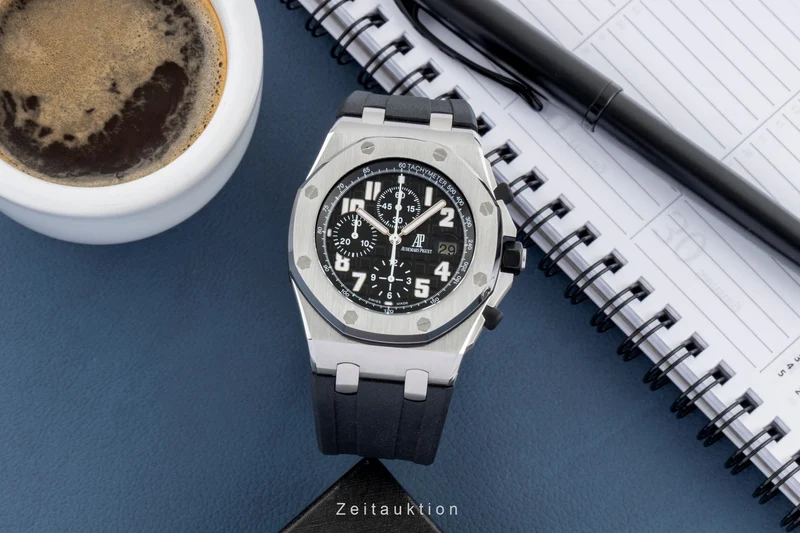 Audemars Piguet Royal Oak chronograph steel automatic men's watch 26020ST [2601221]