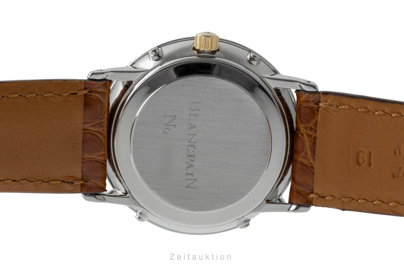 Blancpain Villeret steel / gold automatic men's watch 6595 [2600983]