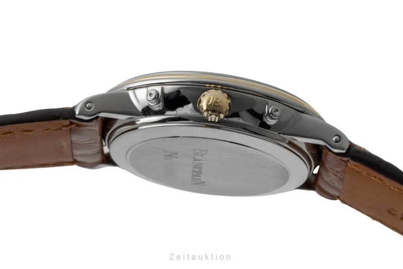 Blancpain Villeret steel / gold automatic men's watch 6595 [2600983]