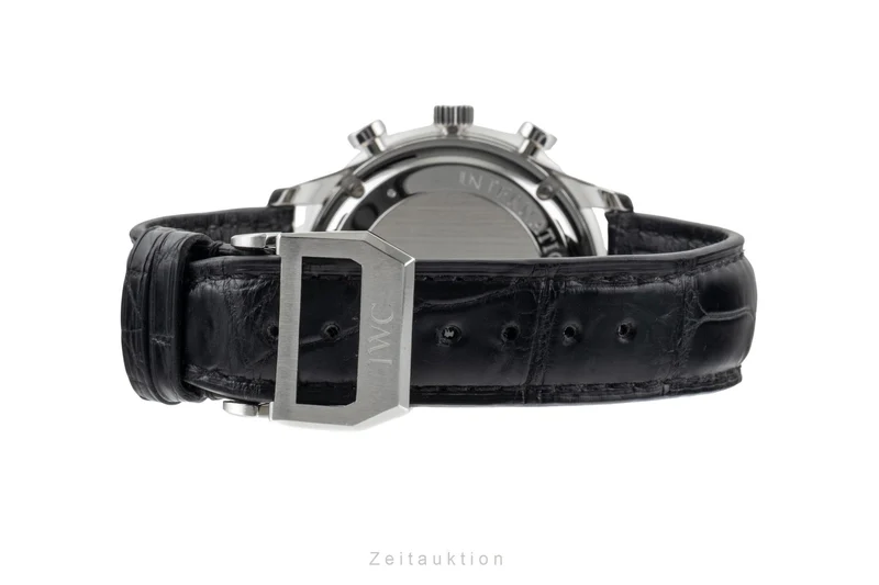 IWC Portugieser chronograph steel automatic men's watch IW371447 LP: 9100EUR [2600933]