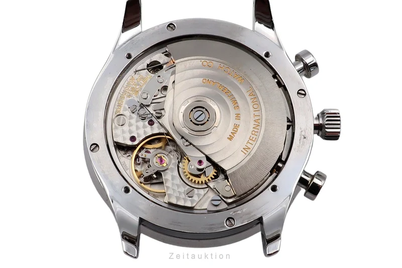 IWC Portugieser chronograph steel automatic men's watch IW371447 LP: 9100EUR [2600933]