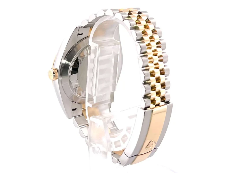 Rolex Datejust 41 Edelstahl Gelbgold 126333 Perlmutt DIA Jubile-Band