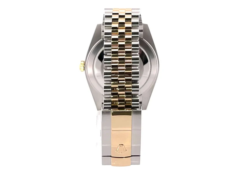 Rolex Datejust 41 Edelstahl Gelbgold 126333 Perlmutt DIA Jubile-Band
