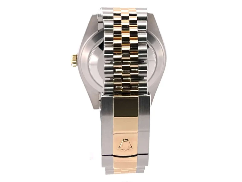 Rolex Datejust 41 Edelstahl Gelbgold 126333 Champagner Jubile-Band