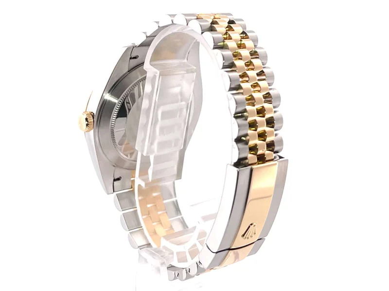 Rolex Datejust 41 Edelstahl Gelbgold 126333 Champagner Jubile-Band