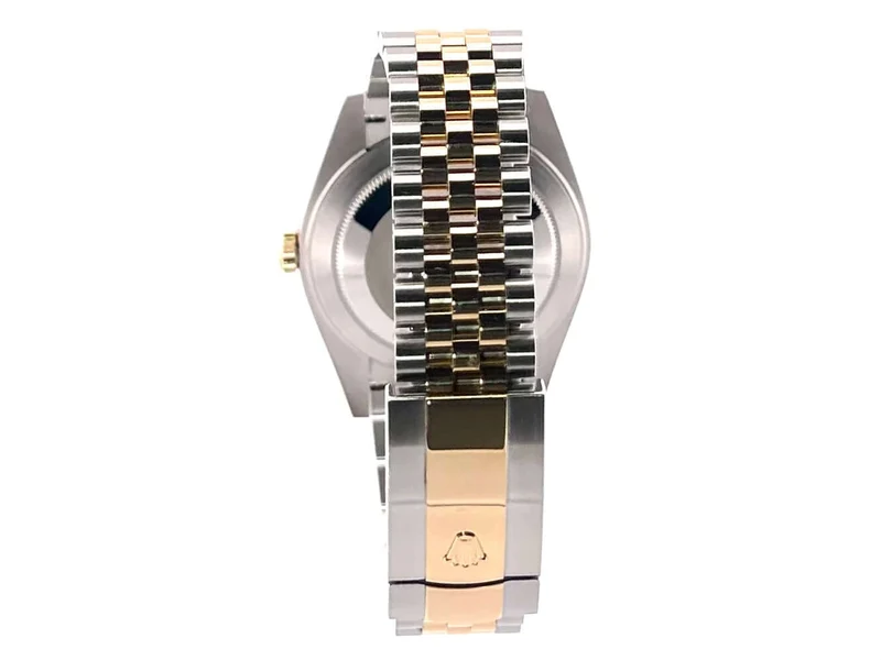 Rolex Datejust 41 Edelstahl Gelbgold 126333 Champagner Jubile-Band