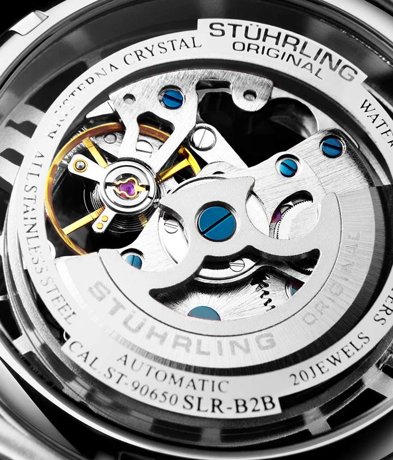 Stührling Winchester 44 Elite 165B2B Automatic 44mm Skeleton