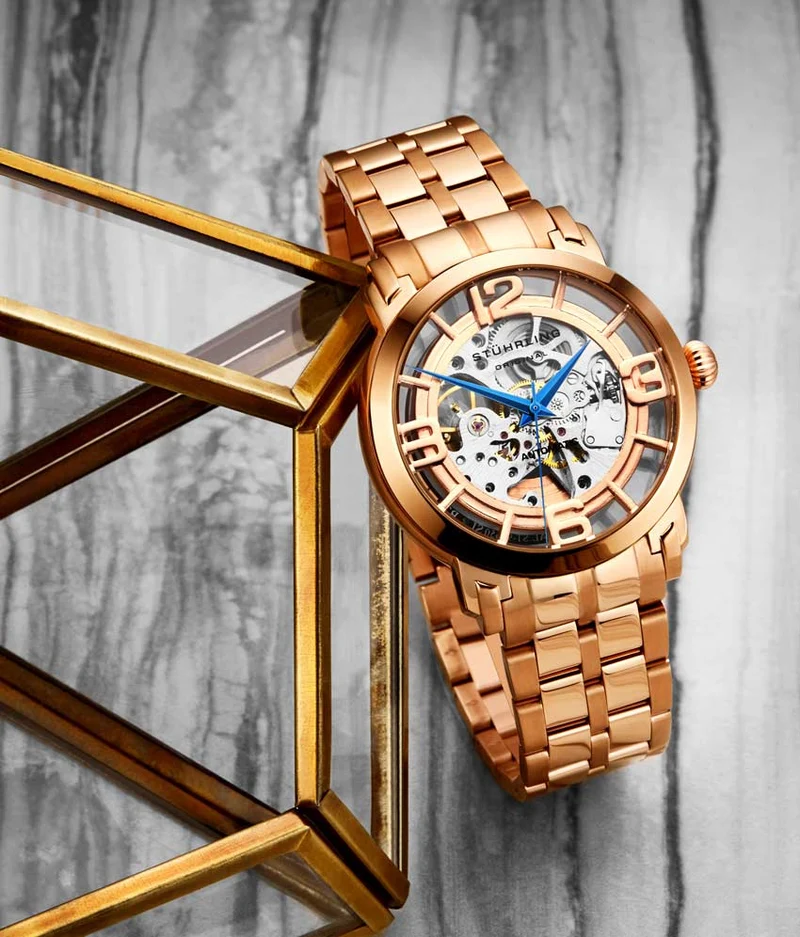 Stührling Winchester 44 Elite 165B2B Automatic 44mm Skeleton