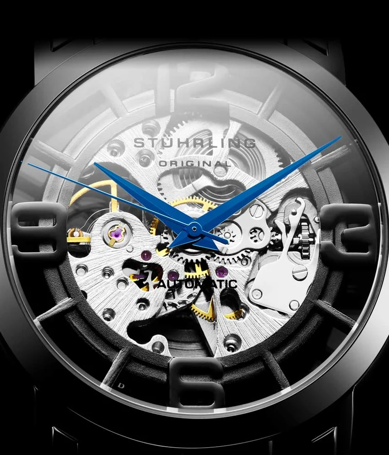 Stührling Winchester 44 Elite 165B2B Automatic 44mm Skeleton