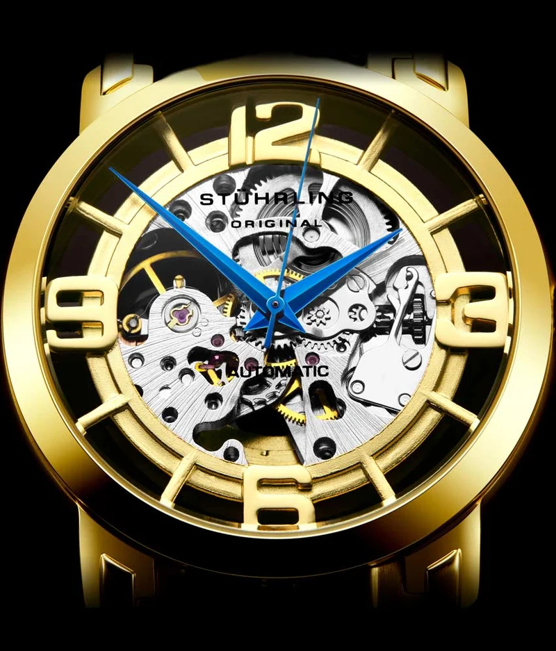Stührling Winchester 44 165B2 Automatic 44mm Skeleton