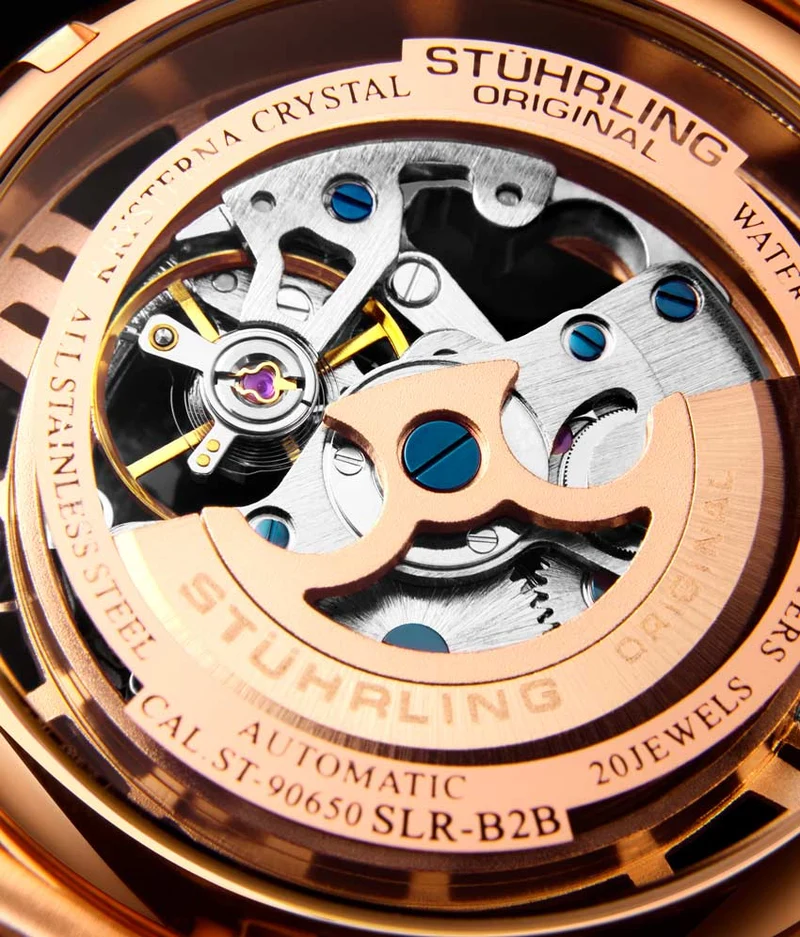 Stührling Winchester 44 165B2 Automatic 44mm Skeleton