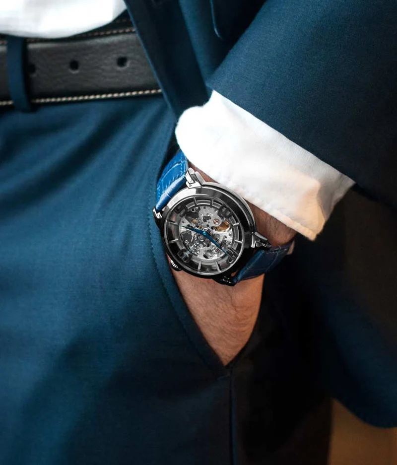 Stührling Winchester 44 165B2 Automatic 44mm Skeleton