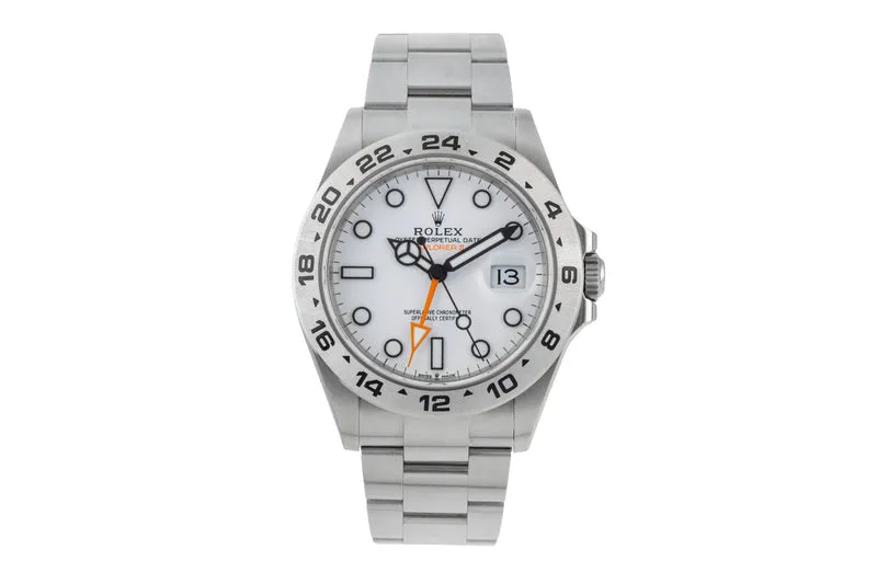 Rolex Explorer II steel automatic men's watch 226570 [2601357]