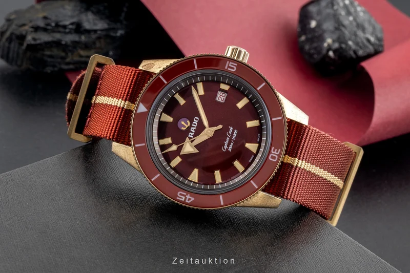 Rado Captain Cook bronze automatic men's watch R32504407 LP: 3150EUR [2601283]