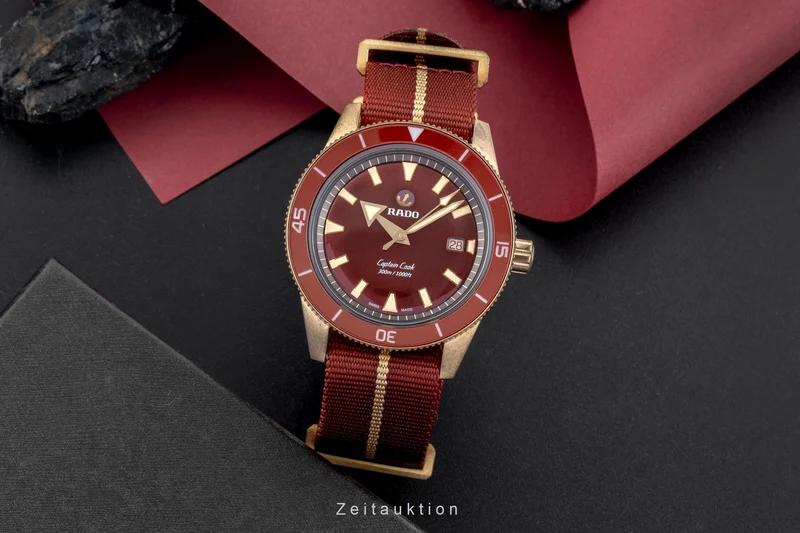 Rado Captain Cook bronze automatic men's watch R32504407 LP: 3150EUR [2601283]
