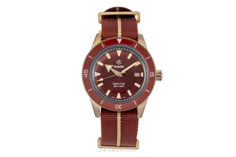 Rado Captain Cook bronze automatic men's watch R32504407 LP: 3150EUR [2601283]