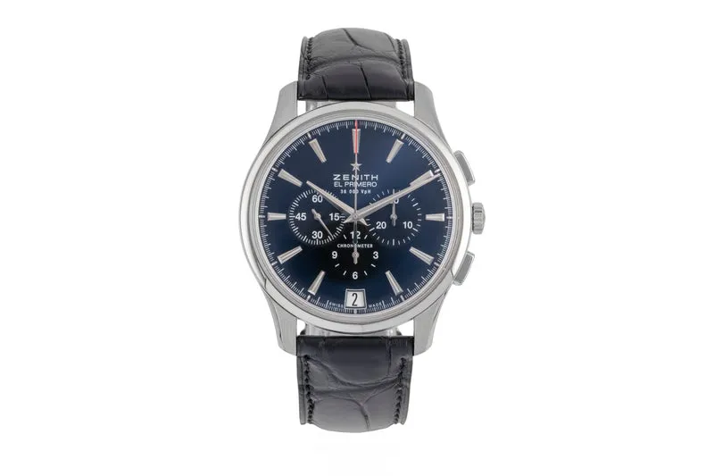 Zenith El Primero chronograph steel automatic men's watch 03.2110.400 [2601065]